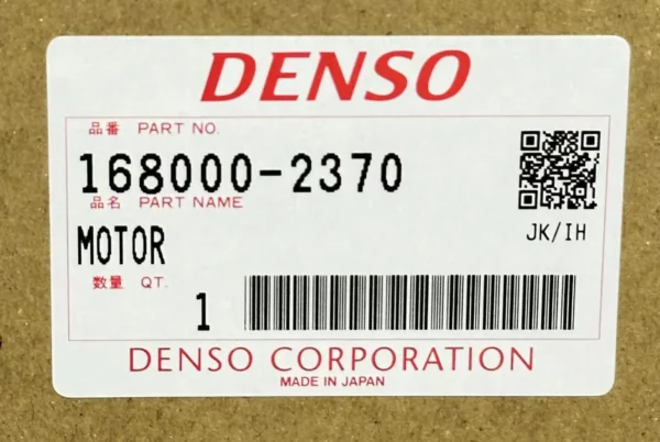 Motor quạt dàn nóng DENSO 168000-2370 OEM 16363-0T040 16363-23030 16363-0D050 16363-0G010 16363-21050, dành cho TOYOTA VIOS 2008 và LEXUS - Ảnh 6